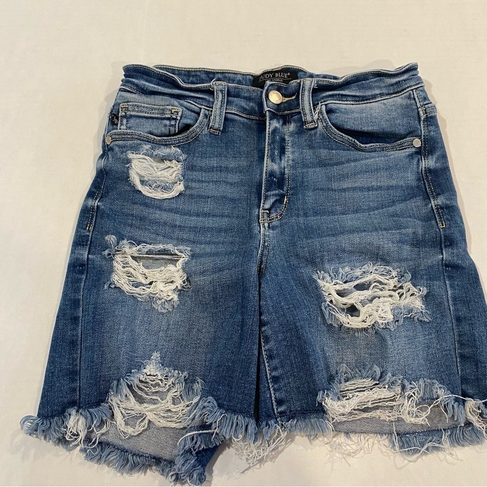 Judy Blue Casual Knee-Length Pencil Shorts